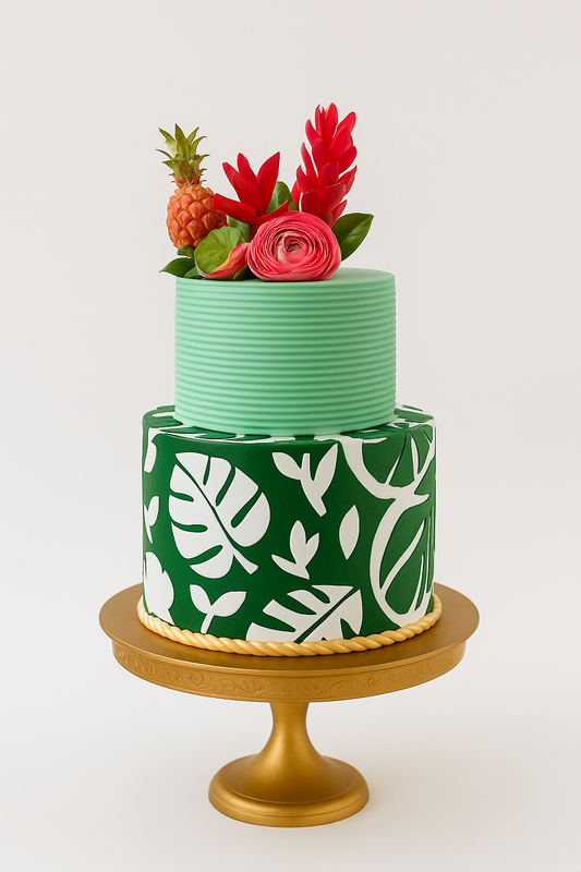 Palm Paradise Party Cake