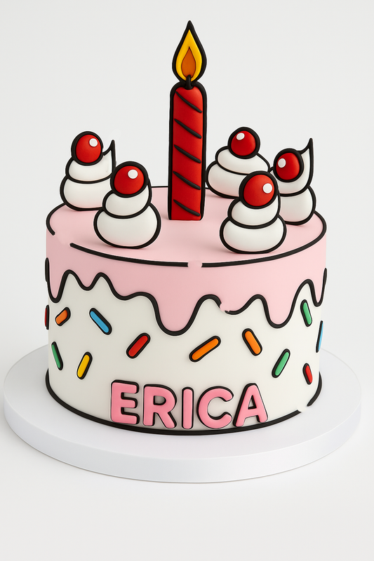 Cherry Sprinkle Cake