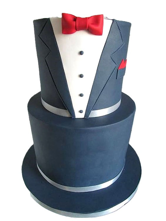 Tuxedo Suit Cake