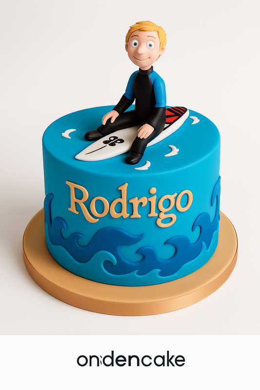 Surfing Adventure Cake