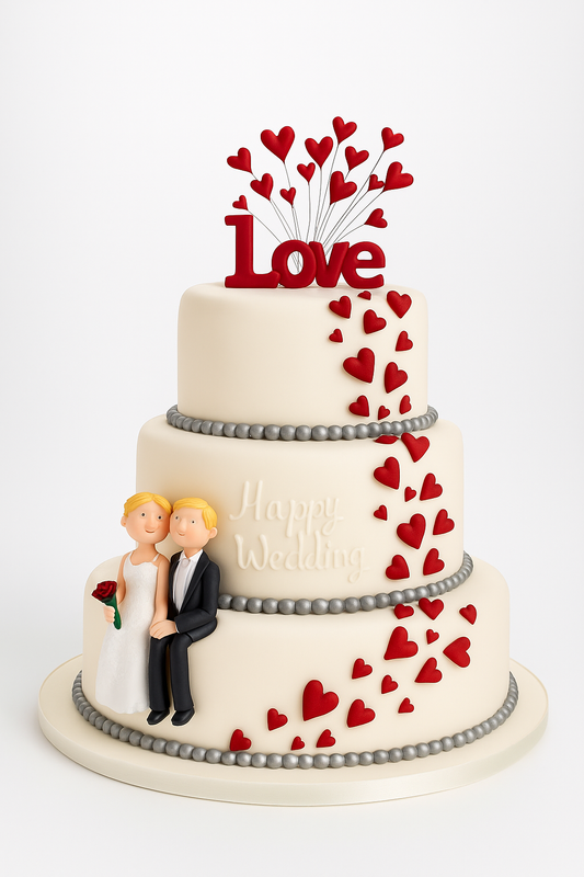Love Tower Cake