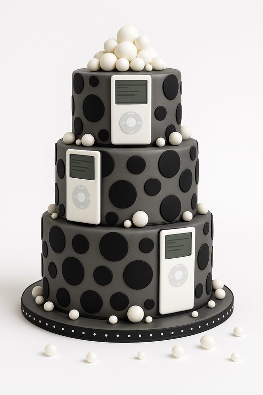 Retro iPod Music Cake