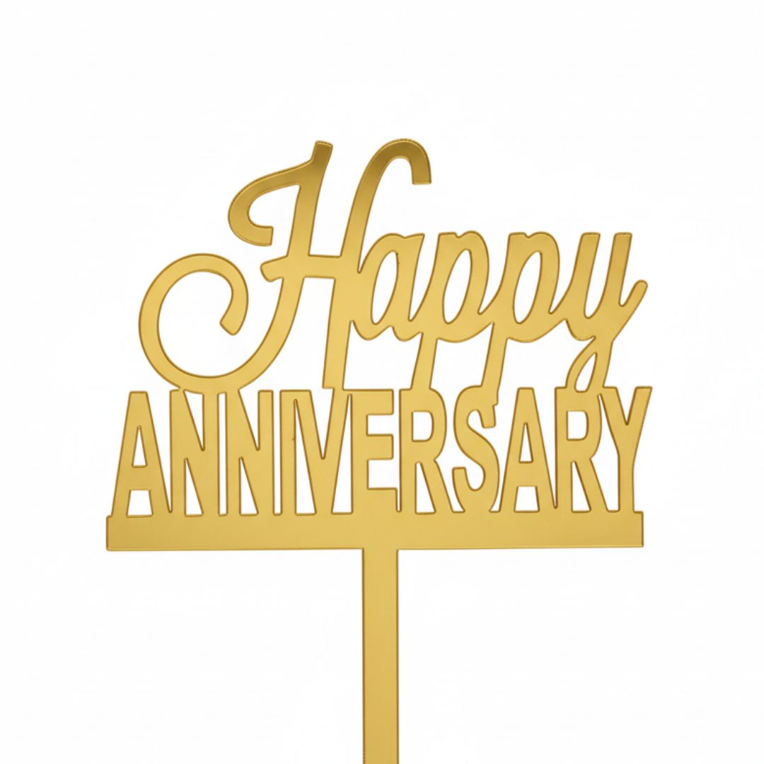 Anniversary Cake Topper