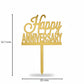 Anniversary Cake Topper
