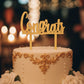 Congratulations Cake Topper