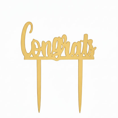 Congratulations Cake Topper