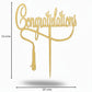 Congratulations Cake Topper