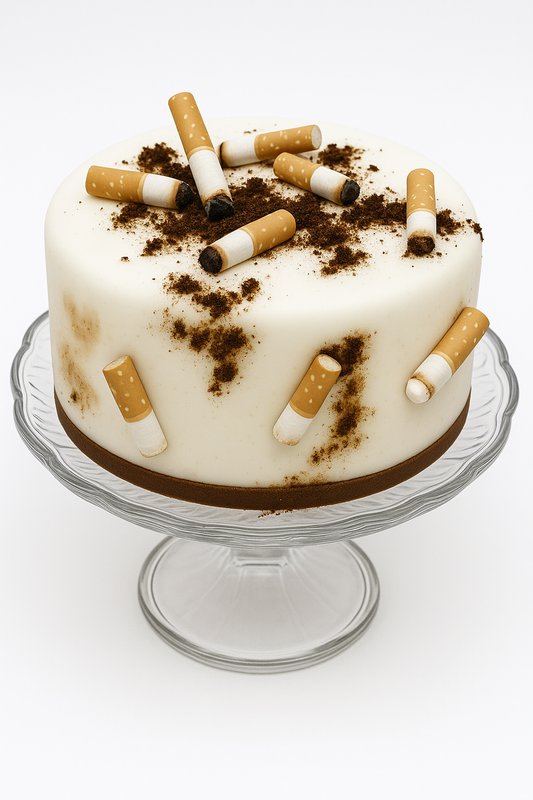 Cigarette Theme Cake