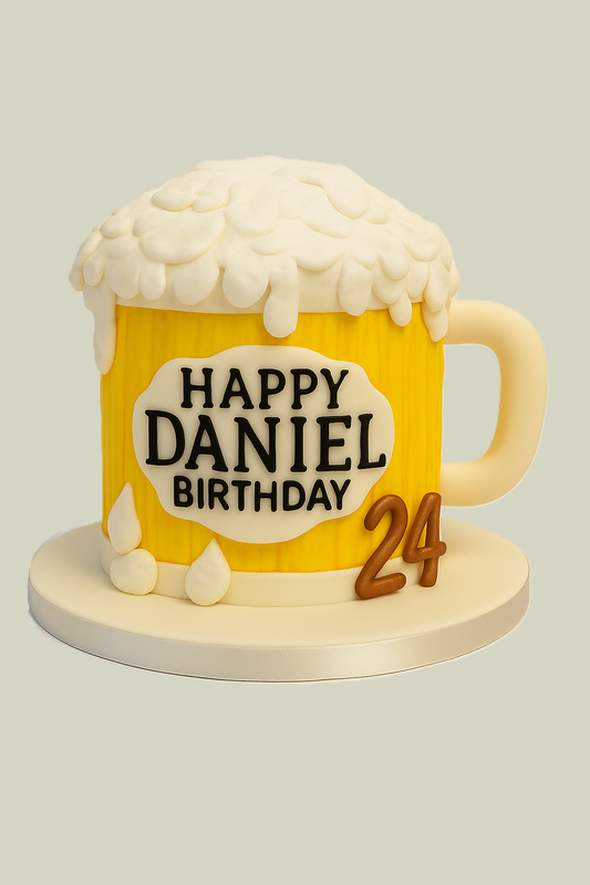 Frothy Beer Mug Cake