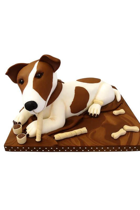 Puppy Treats 3D Cake