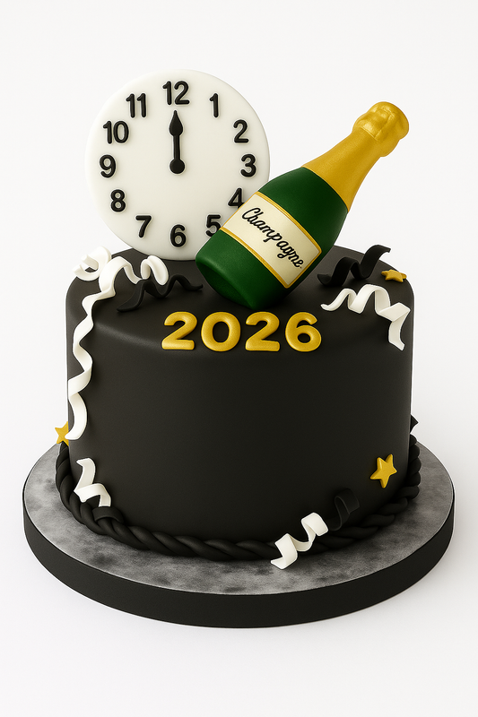 Midnight Toast New Year Cake