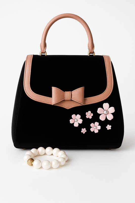 Chic Blossom Handbag Cake