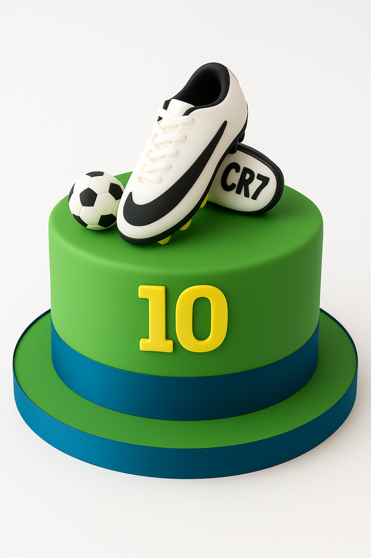 Football Fan Studs Cake