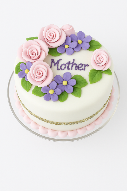 Garden Blooms Cake for Mother