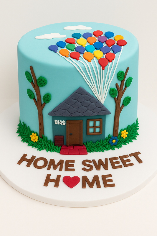 Up-Inspired Home Sweet Home Cake
