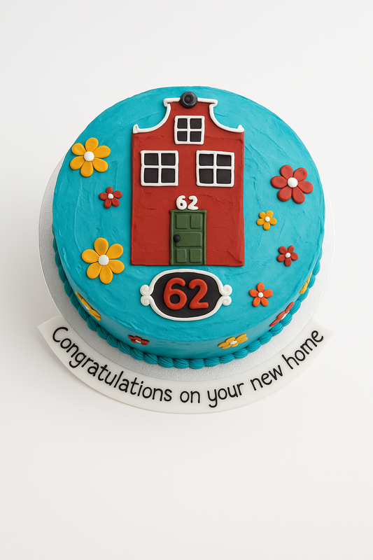 New Home Congratulations Cake