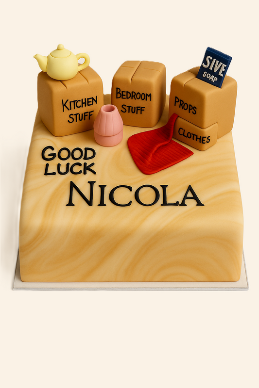 Good Luck Move-In Cake