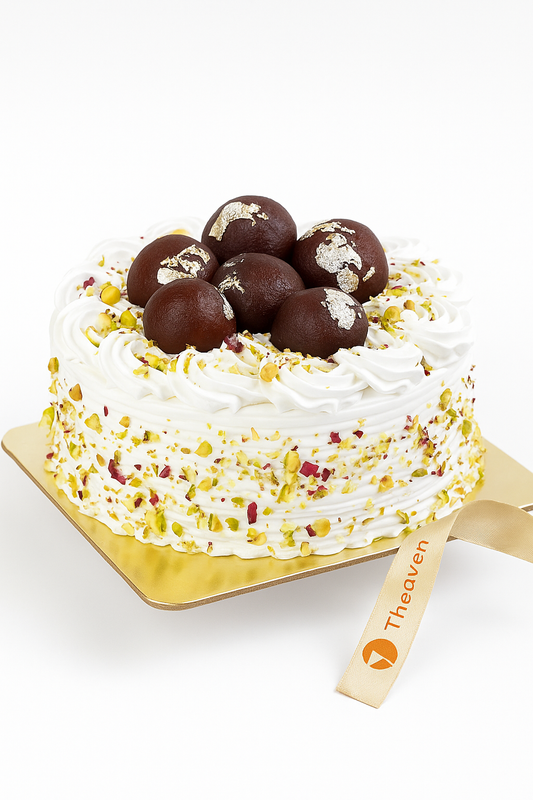 Gulab jamun cake