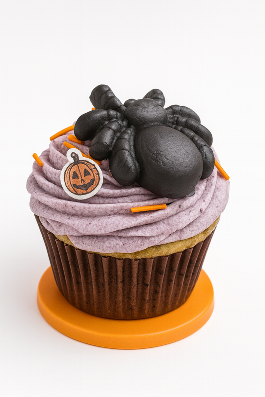 Creepy Crawly Halloween Cupcake