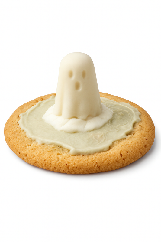 Ghostly Delight Halloween Cookie
