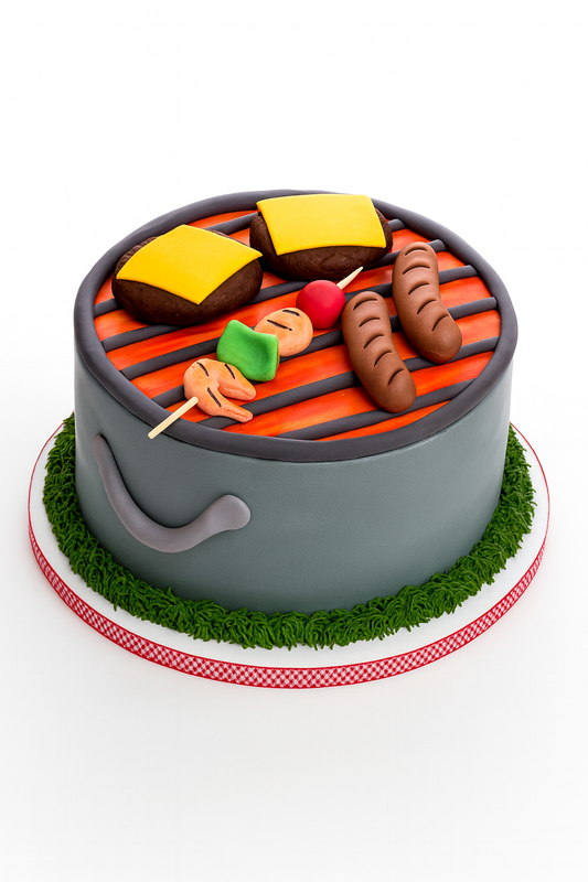 Barbecue Grill Cake