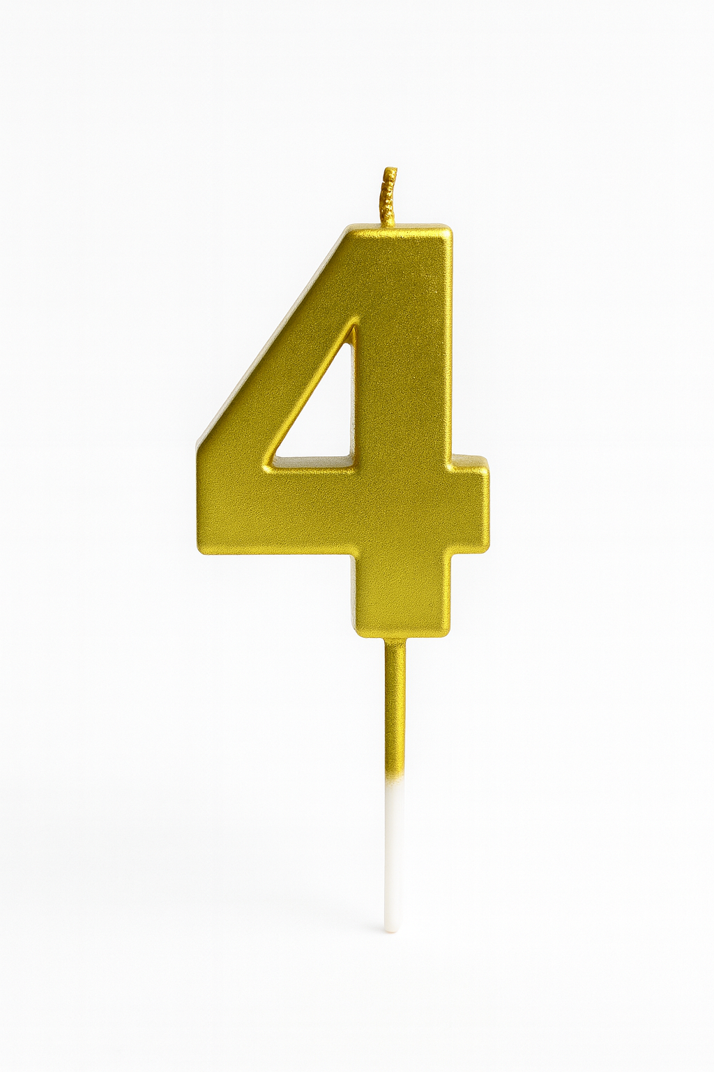 Number Birthday Candle – Gold