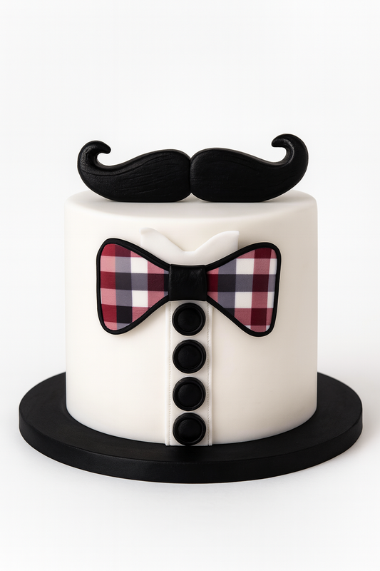Gentleman’s Mustache Cake