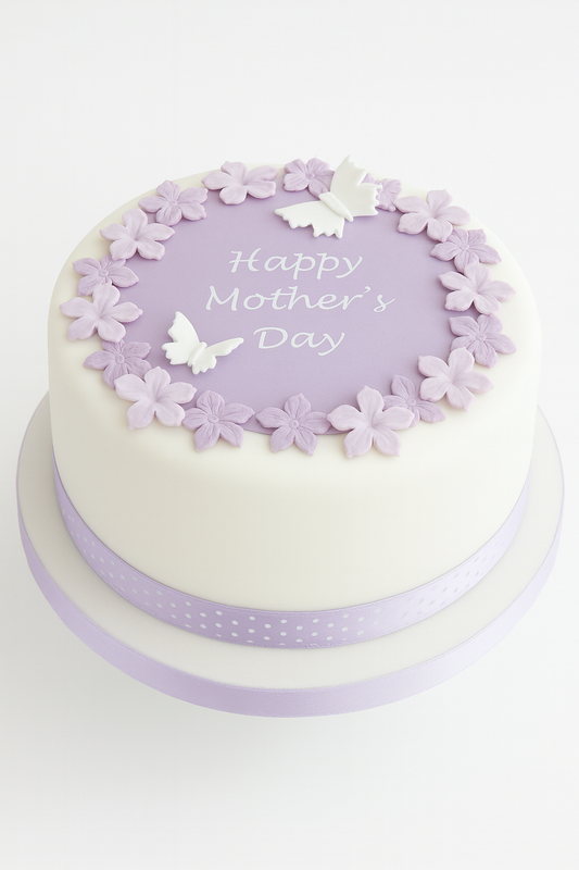 Lavender Blossom Mother’s Day Cake