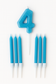 Number Birthday Candle Set – Blue