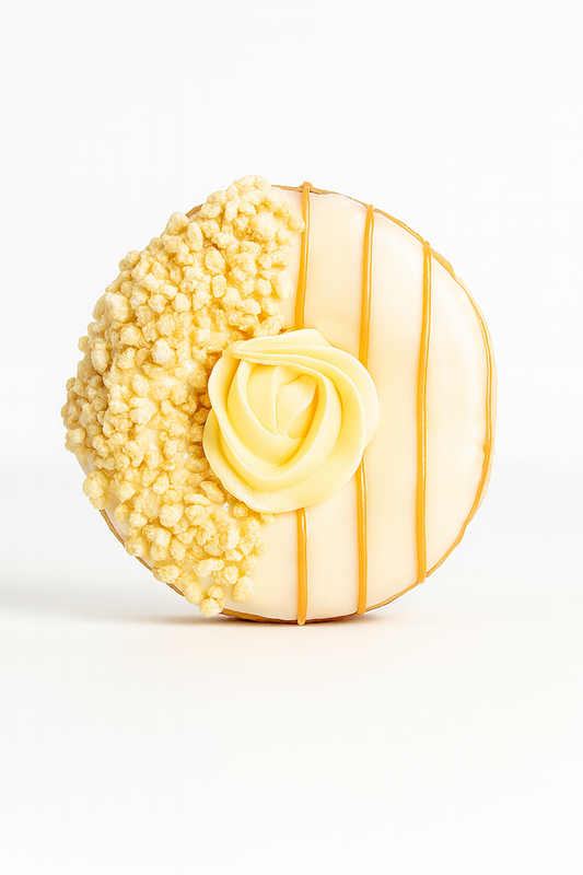 Mango Cheesecake Donut (Vegan)