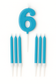Number Birthday Candle Set – Blue