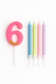 Number Birthday Candle Set with Spiral Candles