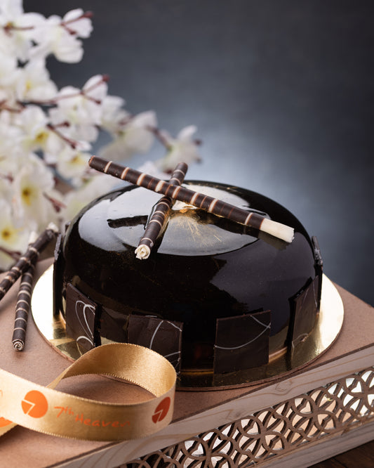 Dark Chocolate Globe Cake