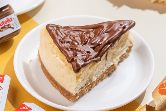 Nutella® Baked Cheesecake Slice