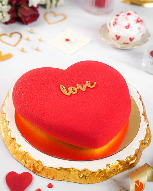 Entremet Heart Cake