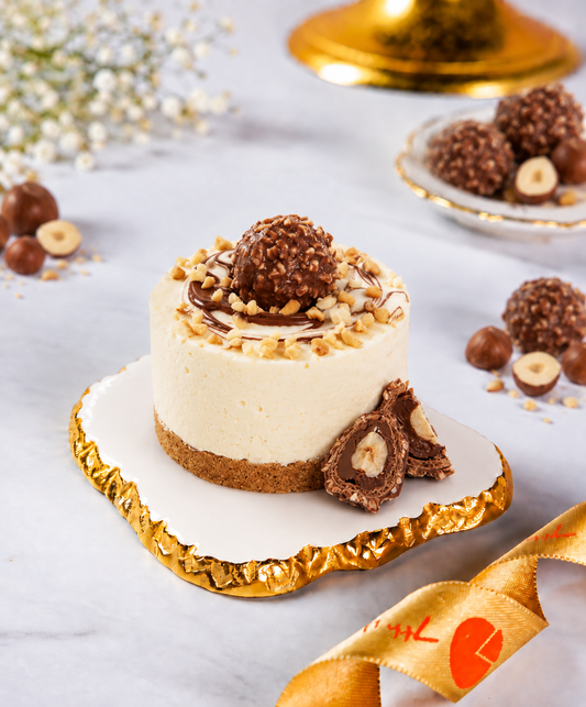 Luxury Ferrero Rocher® Mini Cold Cheesecake