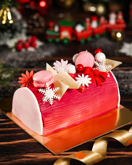 Forest Frost Yule Log