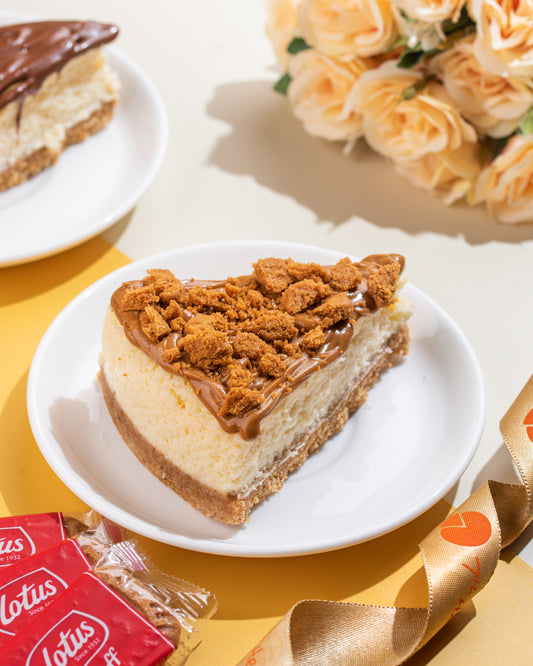 Lotus Biscoff® Baked Cheesecake