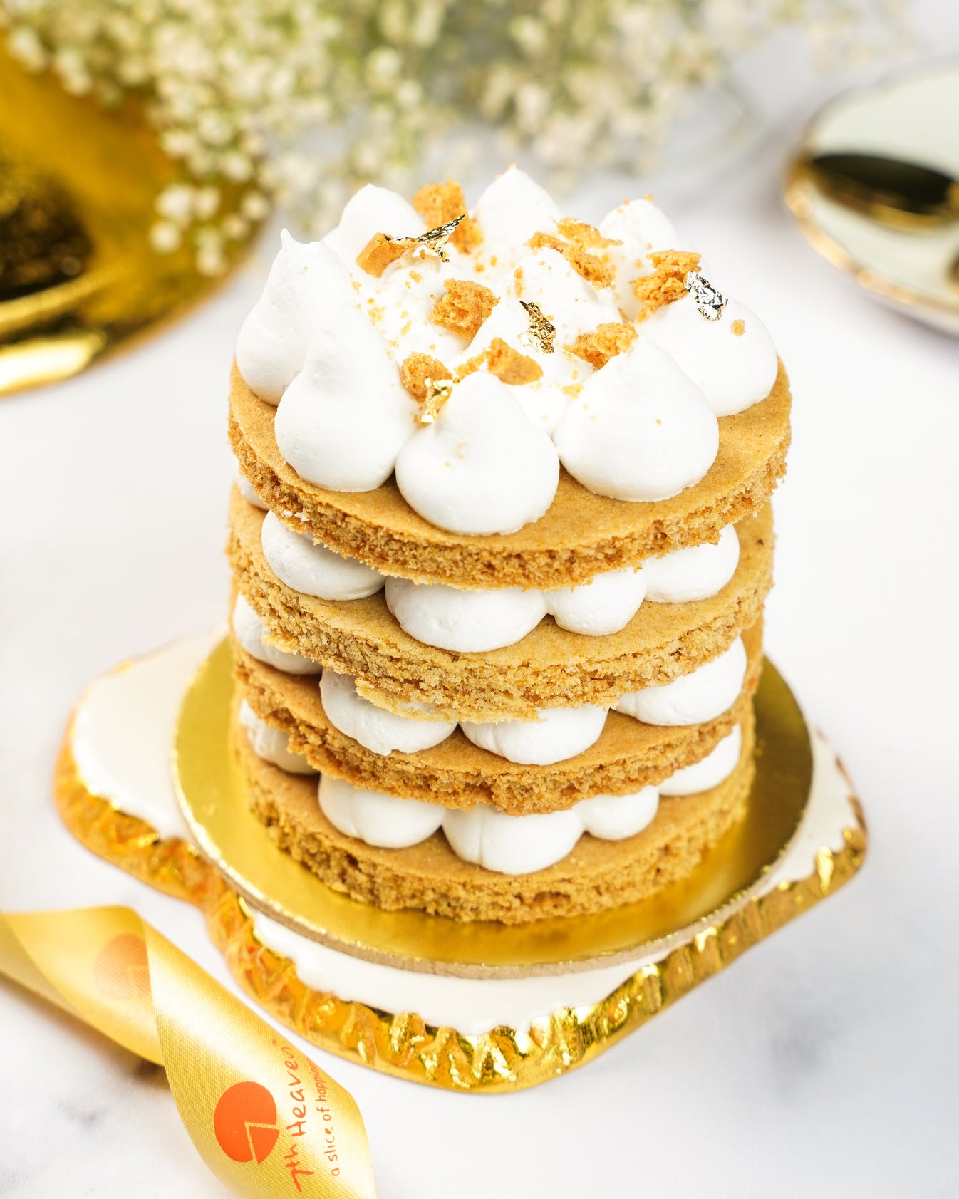 Merravic Cake Original Russian Medovik Cake – 7th Heaven Bakery UK