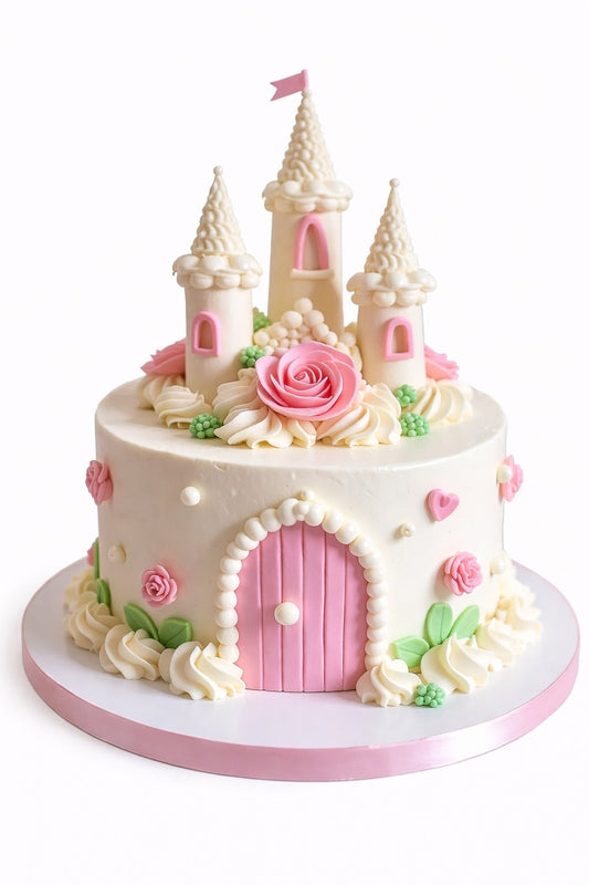 Royal Princess Castle Celebration Cake