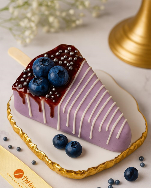 Blueberry Cold Cheesecake
