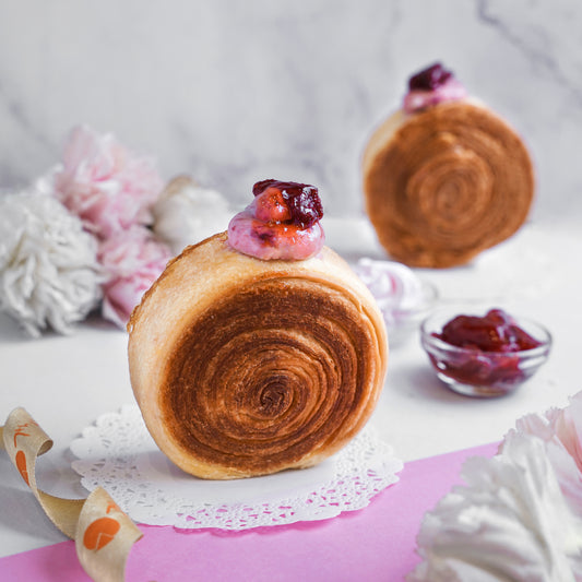 Strawberries & Cream Croissant