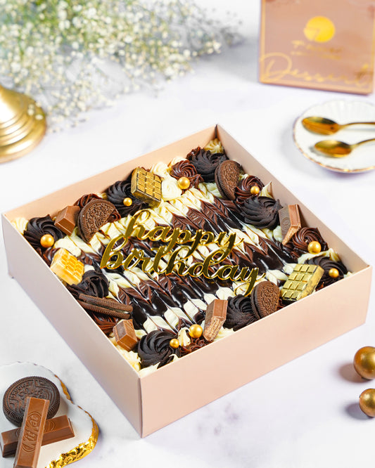 Triple Chocolate Sheet Cake