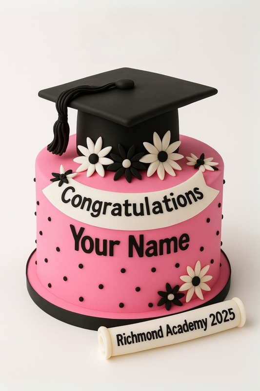 Graduation Cap Celebration Cake