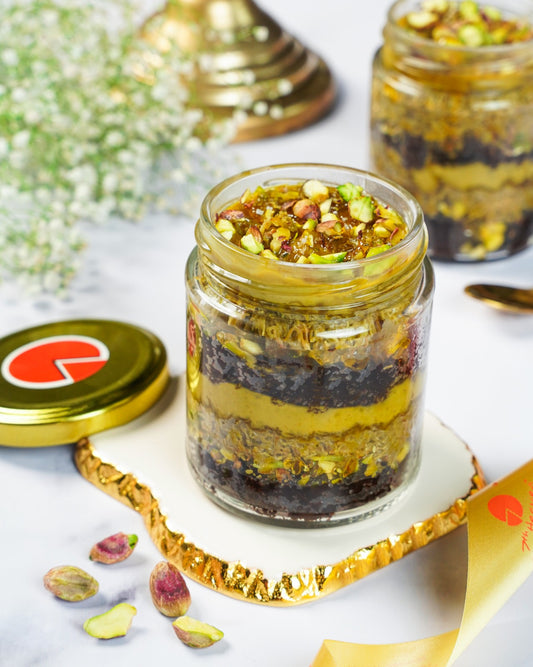 Kunafa Dubai Chocolate Glass Dessert