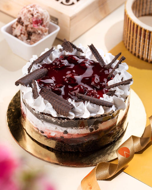 Black Forest Ice Cream Cake